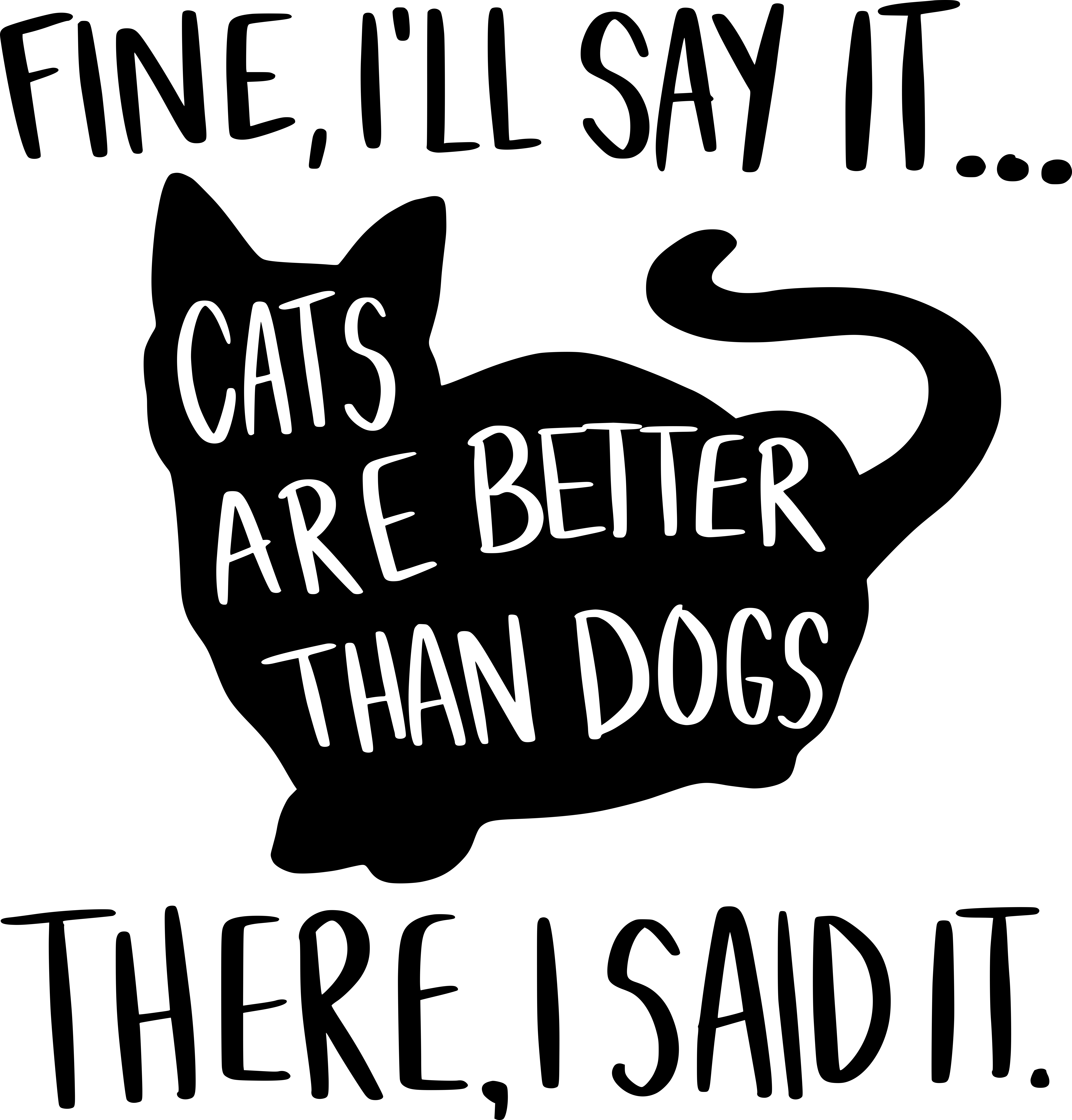Funny Cat 4 Outline Icon Svg Set Free Vectors
